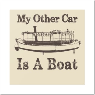 My other car is a boat... Posters and Art